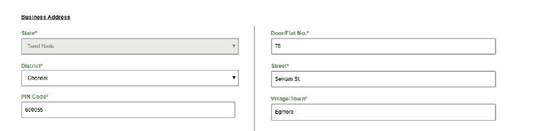 Business Address
